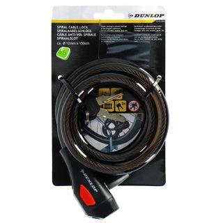 Spiraalslot fietsslot12mm 150cm