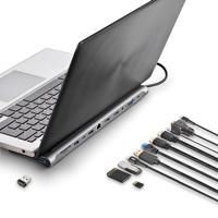 USB-HUB NGS WONDERDOCK12 Grijs Zilverkleurig - thumbnail