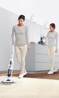 Bosch Flexxo BCH3K255 - Steelstofzuiger - Wit- Black Friday