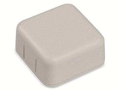 Hammond Electronics 1551SNAP1GY Universele behuizing 20 x 40 x 40 ABS Grijs 1 stuk(s)