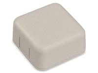 Hammond Electronics 1551SNAP1GY Universele behuizing 20 x 40 x 40 ABS Grijs 1 stuk(s) - thumbnail