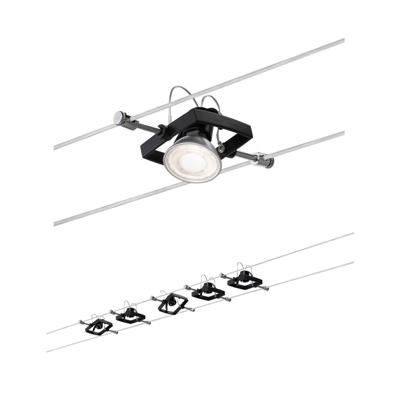 Paulmann Wire Set MacII Kabelsysteem compleet GU5.3 LED Zwart (mat)