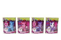 Unicorn met accessoires en stickers 12cm - thumbnail