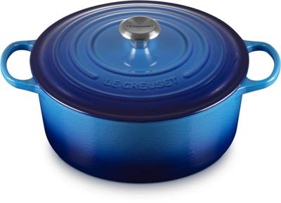 Le Creuset Braadpan Signature Azure ø 24 cm / 4,2 liter