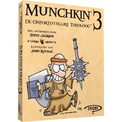 Asmodee munchkin 3 de onfortuinlijke theoloog kaartspel