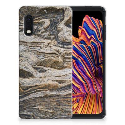Samsung Xcover Pro | TPU | Siliconen hoesje | Steen Samsung Xcover Pro | TPU | Siliconen hoesje | Steen