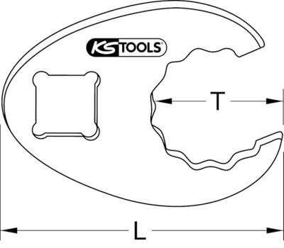 KS Tools 9133919 Insteekdopsleutel