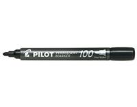 Viltstift pilot sca-100 rond f zwart - thumbnail