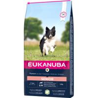 Eukanuba Dog - Senior small/medium lam & rijst 12kg - thumbnail