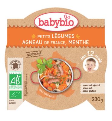 Mon petit plat groente lam bio