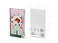 Uitnodiging Paarden Rozet Vorm Bella (6st) - thumbnail