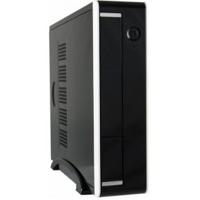 LC POWER   LC-1360II - Bureaumodel slimline - mini ITX 90 Watt (ITX) - - thumbnail