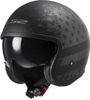 LS2 jet helm "of599 ii spitfire flag" helmet of599 spitfire ii flag m. sw gr. xxl - thumbnail