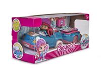 Famosa Pinypon - ski jeep met trailer en figuurtje - thumbnail