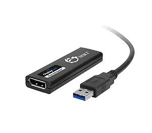 Siig JU-DP0011-S1 interfacekabel en adapter UDB 3.0 DisplayPort zwart