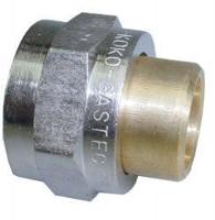 Wiesbaden Riko 2-delige kopp.puntstuk 15 mm x M-24 - thumbnail