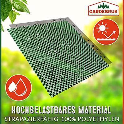 Opvouwbare tuinzak - tuintas XXL van robuust PP , 500 liter per zak , set van 2 stuks Opvouwbare tuinzak - tuintas XXL van robuust PP , 500 liter per zak , set van 2 stuks
