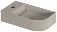Saqu Orbido Wastafel 40x22x10 cm Mat Beige Zand - thumbnail
