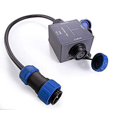 Deko Light Weipu Verteilerbox 2-polig 730300 Verdeler 2-voudig