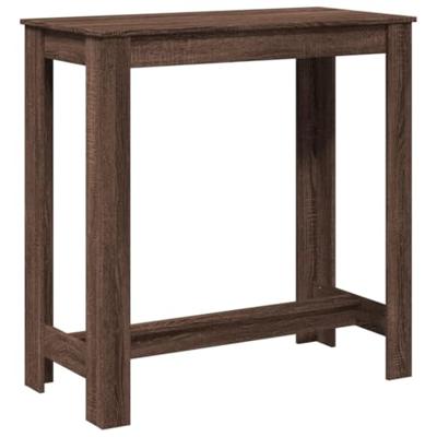 Bartafel 102x50x103,5 cm bewerkt hout bruin eikenkleurig