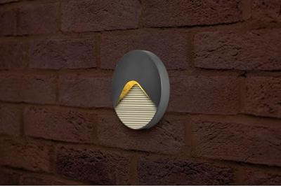 Lyora Ronde wandverlichtingPathlux Brick Antraciet - ILBLA018