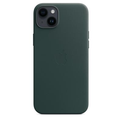 Apple leather case iPhone 14 Plus Forest Green
