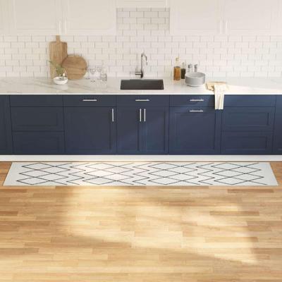 Keuken Mat Geometric Geometrisch 60 x 300 cm Fluweel