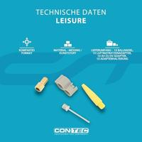 CONTEC ventieladapter-set "leisure" ct valve ada.set freizeit with diff. adapters - thumbnail