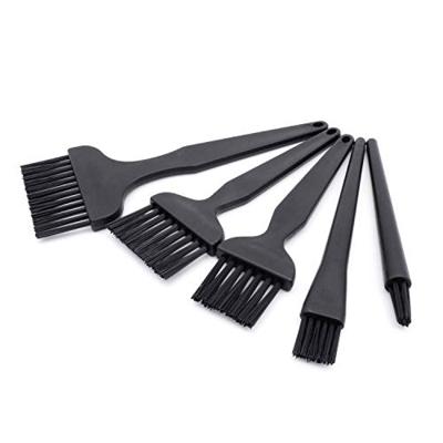 QUADRIOS GmbH ESD reinigingskwastenset, 5-delig, professionele antistatische accessoires (norm-conform EN 61340-5-1)