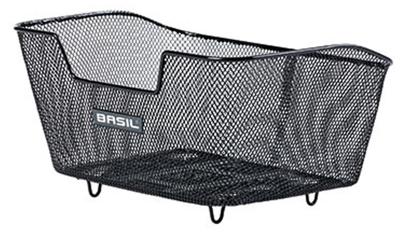 Basil base m wsl - fietsmand - achterop - inclusief wsl systeem - zwart