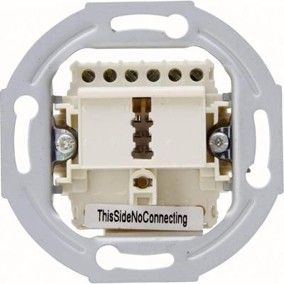 Kopp 33369390 TAE-contactdoos Inzetstuk 1 stuks Aluminium 1 stuk(s)