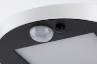 Paulmann 94247 Ryse Wandlamp op zonne-energie met bewegingsmelder Energielabel: A (A - G) 1.2 W Warmwit Wit - thumbnail