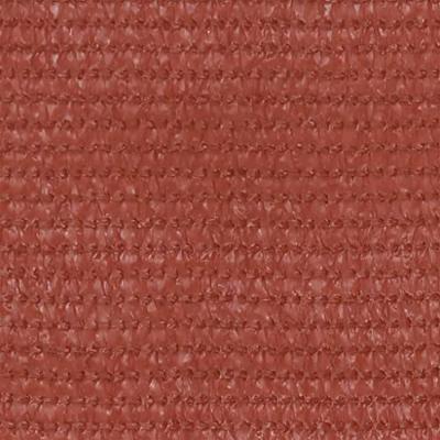 VidaXL Balkonscherm 90x600 cm hdpe terracottakleurig