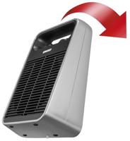 Unold 86106 electrische verwarming Zwart, Zilver 2000 W Ventilator elektrisch verwarmingstoestel - thumbnail