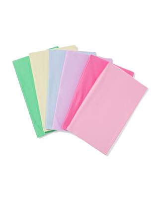 HEMA Rekbare Boekenkaft Regenboog - 6 Stuks