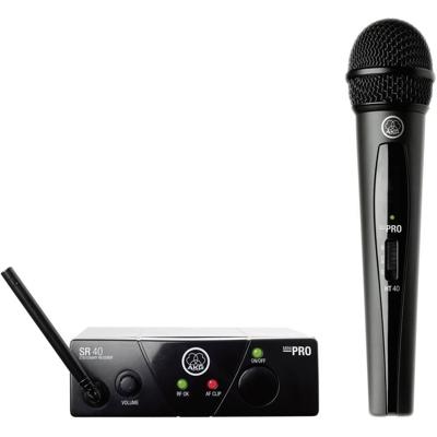 AKG WMS40Mini Vocal Set ISM2 Draadloze microfoonset Zendmethode:Radiografisch Draadloos Radiografisch