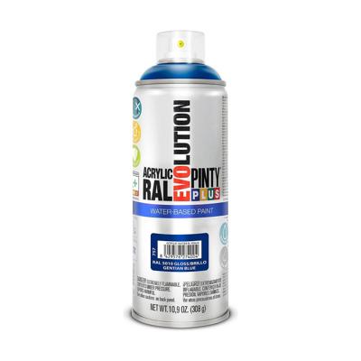 Sprayverf Pintyplus Evolution RAL 5010 Waterbasis Gentian Blue 400 ml