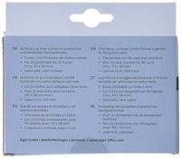 Sigel VZ170 VZ170 Visitekaartmap 40 kaarten (b x h x d) 110 x 75 x 12 mm Zwart Kunststof - thumbnail