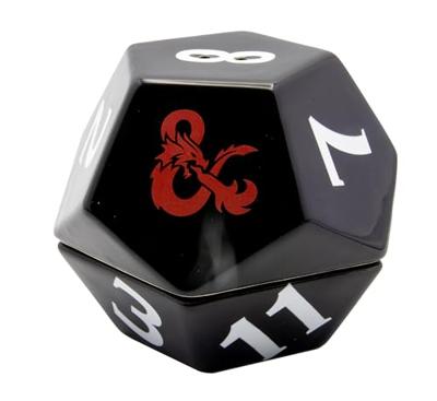 Dungeons & Dragons 3D Eggcup wit Salt Shaker Dice
