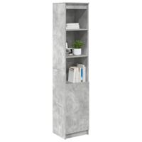 Highboard 37,5x35x180 cm spaanplaat betongrijs - thumbnail