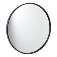 Urban Interiors Ronde Spiegel 'Boston' Ø45cm, kleur Zwart - thumbnail