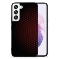 Samsung Galaxy S22 Back Case Geruit Rood - thumbnail