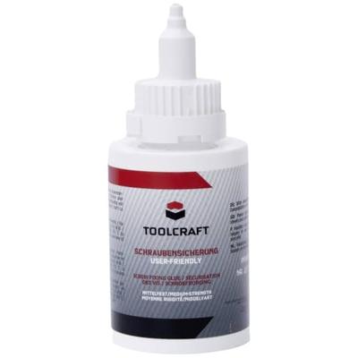 TOOLCRAFT TO-8193909 Schroefborging Vastheid: Gemiddeld 50 ml TOOLCRAFT TO-8193909 Schroefborging Vastheid: Gemiddeld 50 ml