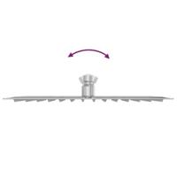 Regendouchekop rechthoekig 30x20 cm roestvrij staal 304 - thumbnail