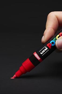 Uni Posca paintmarker PC-5BR, 1 - 4 mm, penseel punt, blister van 16 stuks Uni Posca paintmarker PC-5BR, 1 - 4 mm, penseel punt, blister van 16 stuks