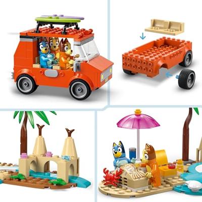 Lego Bluey 11202 Autorit naar het Strand - thumbnail
