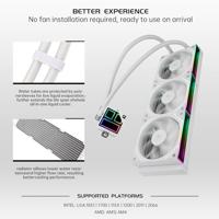 THERMALRIGHT - Frozen Infinity 360 - AIO-waterkoeling - 120 mm ventilatoren - ARGB Intel AMD - Wit - thumbnail