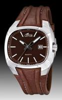 Horlogeband Lotus 15759/C / 15759-2 Leder Bruin 21mm - thumbnail