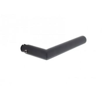 Intersteel Deurkruk Jura Hoek 90° - RVS/mat zwart