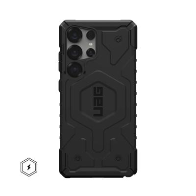 Urban Armor Gear Pathfinder Outdoor telefoonhoes Samsung Galaxy S25 Ultra Zwart Inductieve lading, Stootbestendig - thumbnail